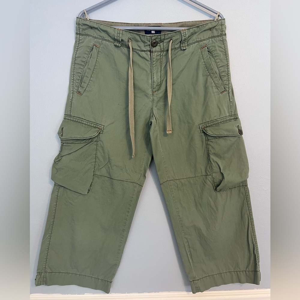 Army Green Cargo Capris- Polo Ralph Lauren
